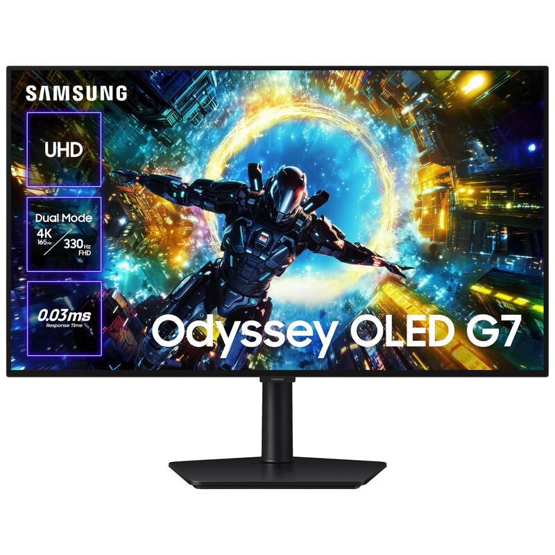 Монитор Samsung 32" Odyssey Gaming G7 (LS32HG732SIXUA) OLED Black 165Hz