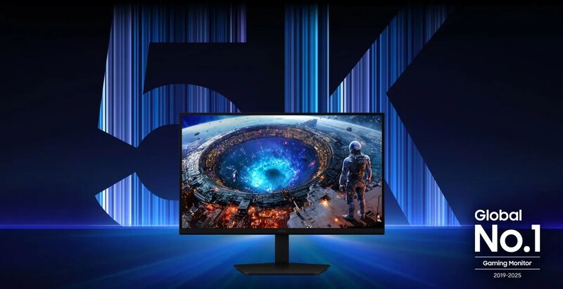 Монiтор Samsung 27" Odyssey Gaming G8 (LS27HG800EFXUA) IPS Black 180Hz
