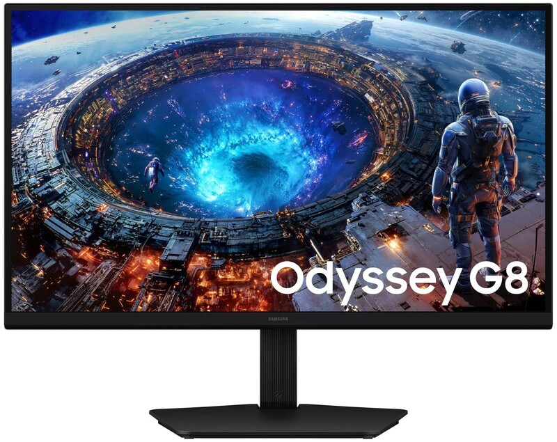 Монiтор Samsung 27" Odyssey Gaming G8 (LS27HG800EFXUA) IPS Black 180Hz