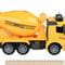 Фото - Машинка Same Toy Truck Бетономешалка желтая со светом и звуком (98-612AUt-2) | click.ua