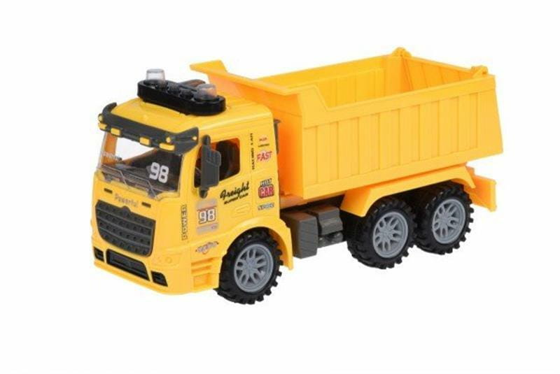 Машинка Same Toy Truck Самоскид жовтий зі світлом і звуком (98-614AUt-1)