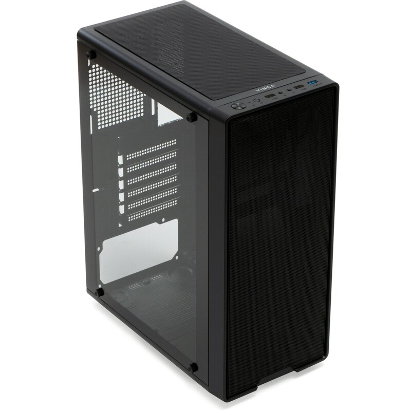 Корпус Vinga CS217B Black без БП