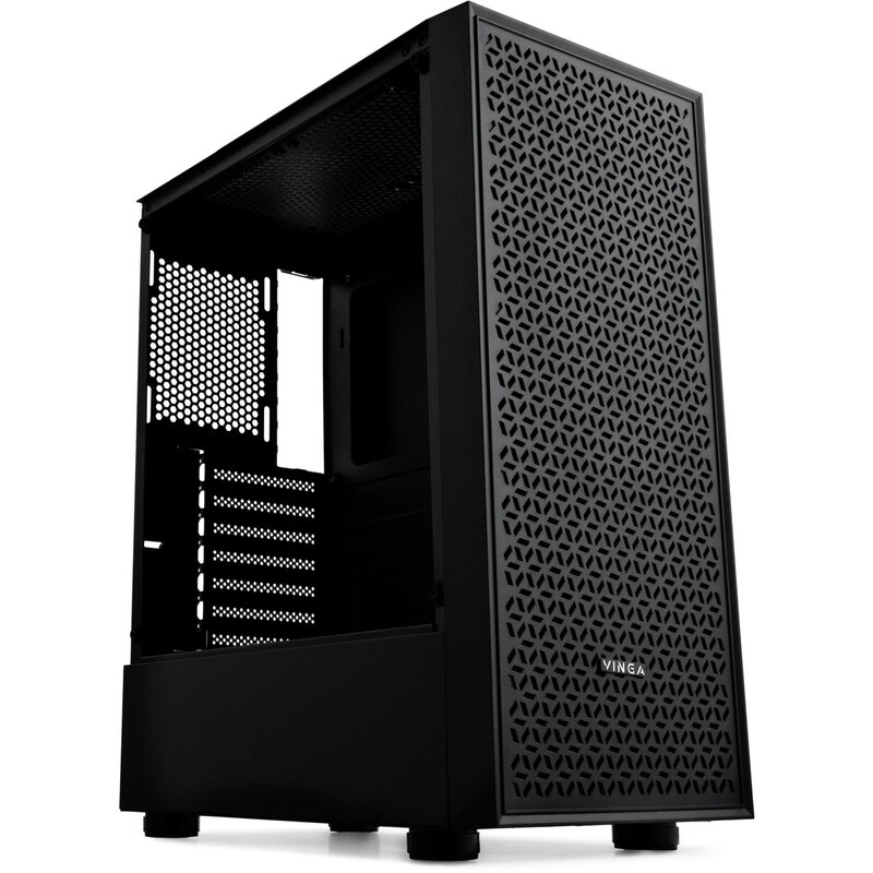 Корпус Vinga Ghost Black без БП