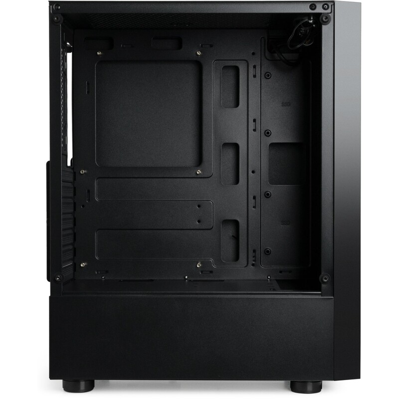Корпус Vinga Ghost Black без БП