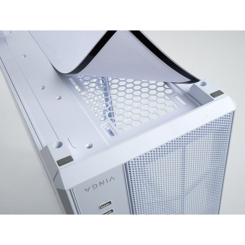 Корпус Vinga Eclipse White без БП