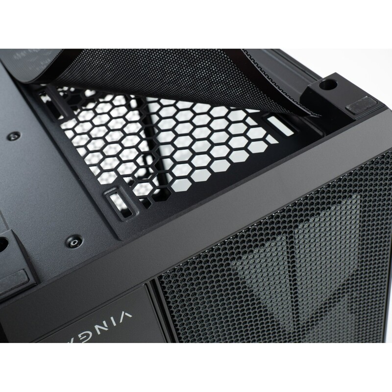 Корпус Vinga Eclipse Black без БП