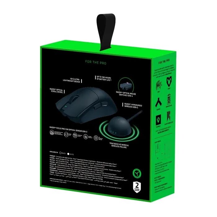 Миша бездротова Razer Viper V4 Pro Wireless Black (RZ01-05630100-R3G1)