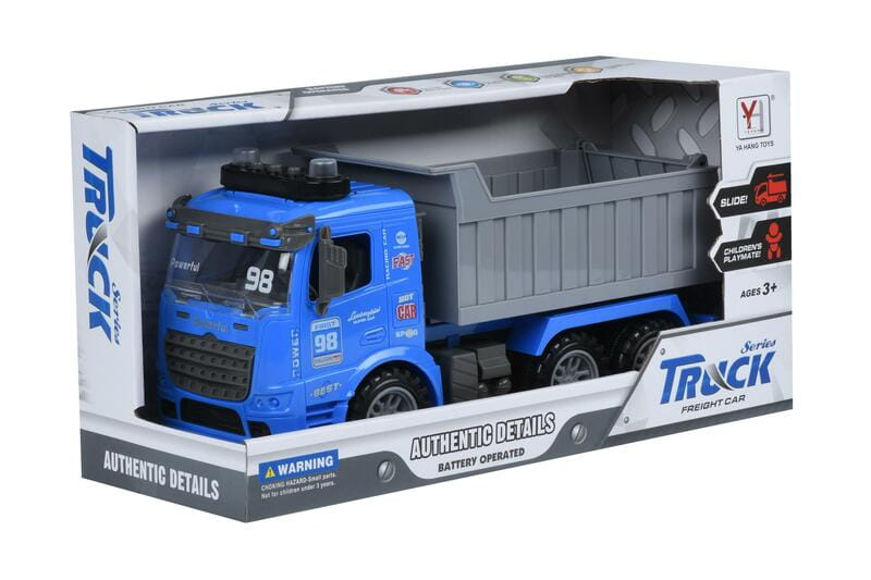 Машинка Same Toy Truck Самосвал синий со светом и звуком (98-614AUt-2)