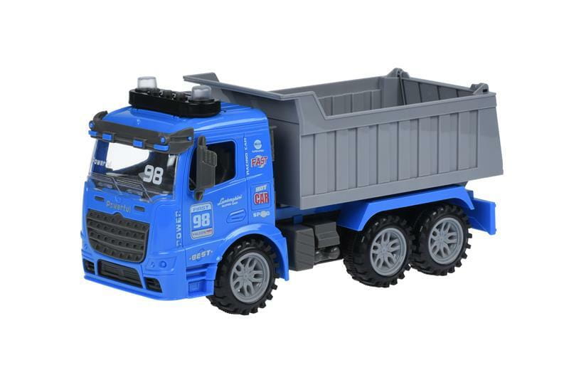 Машинка Same Toy Truck Самоскид синій зі світлом і звуком (98-614AUt-2)