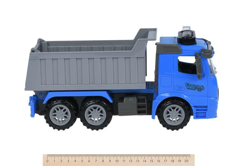 Машинка Same Toy Truck Самосвал синий со светом и звуком (98-611AUt-2)