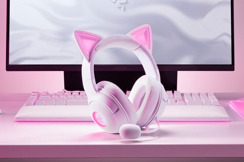 Гарнитура Razer Kraken Kitty V2 White (RZ04-04730600-R3M1)