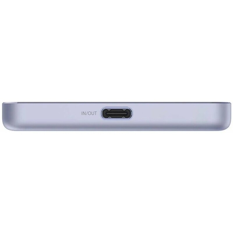 Универсальная мобильная батарея Xiaomi 5000mAh 15W Super Slim Magnetic&Wireless Purple (BHR08PNGL)