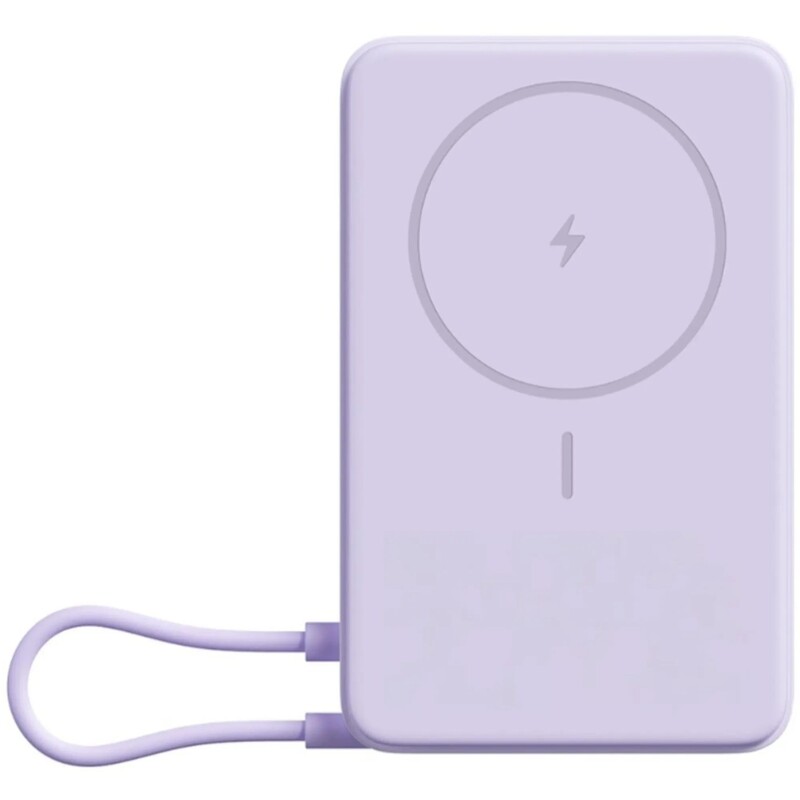 Универсальная мобильная батарея Xiaomi 10000mAh 33W Magnetic с Built-in Stand Violet (BHR08PAGL)
