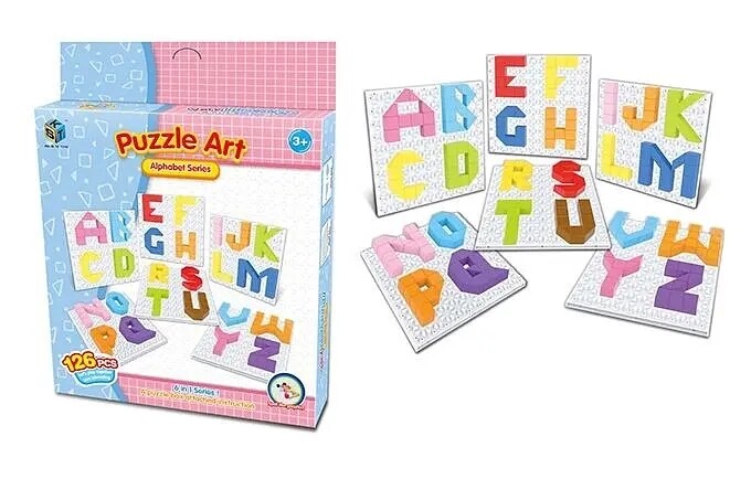 Пазл Same Toy Puzzle Art Alphabet (5990-3Ut)