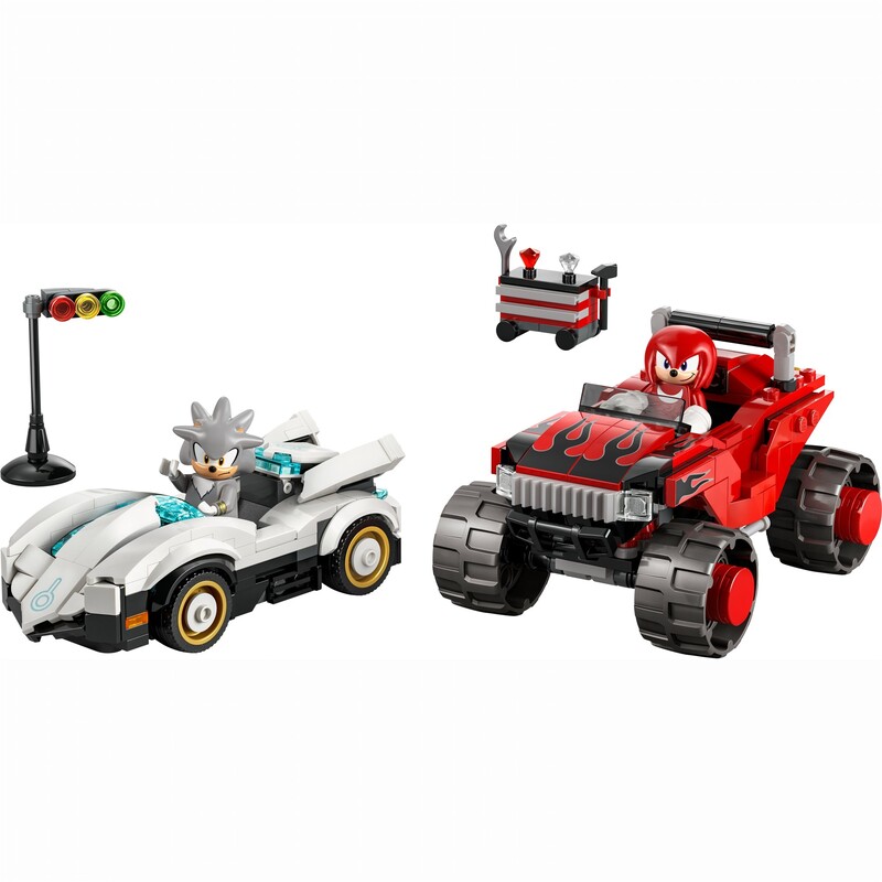 Конструктор LEGO Sonic Автомобиль Сильвера vs. монстр Наклза (77118)