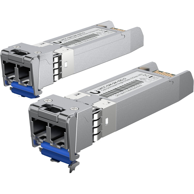 Модуль SFP Ubiquiti 10G Single-Mode Optical Module 2 pack (UACC-OM-SM-10G-D-2)