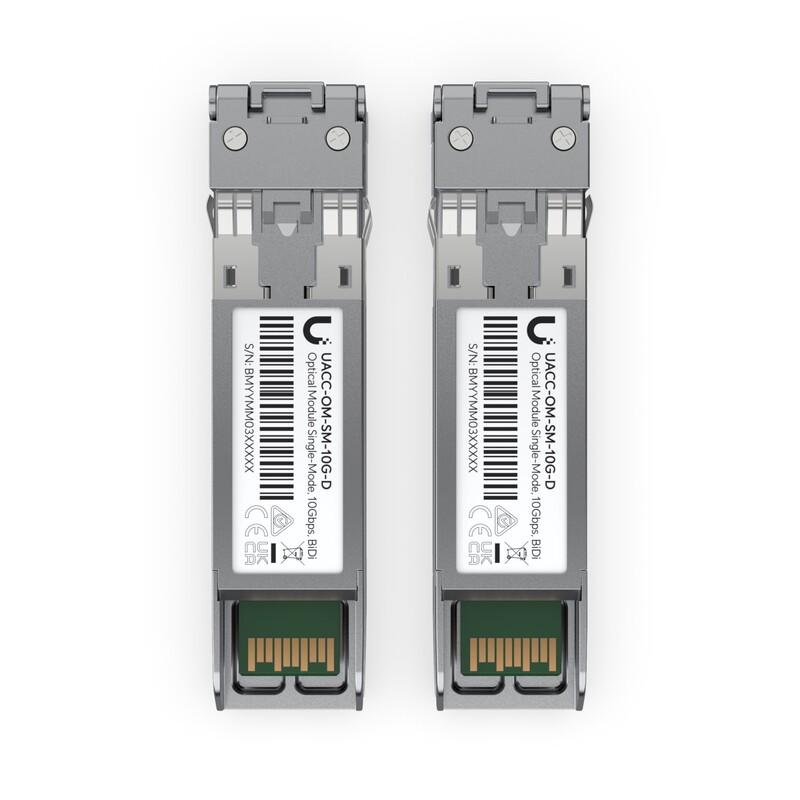 Модуль SFP Ubiquiti 10G Single-Mode Optical Module 2 pack (UACC-OM-SM-10G-D-2)