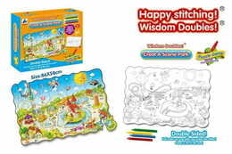 Пазл-раскраска Same Toy Парк развлечений (2033Ut)