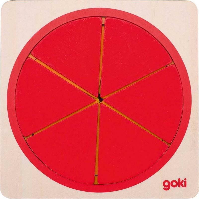 Пазл-вкладка Goki Коло (57737G)