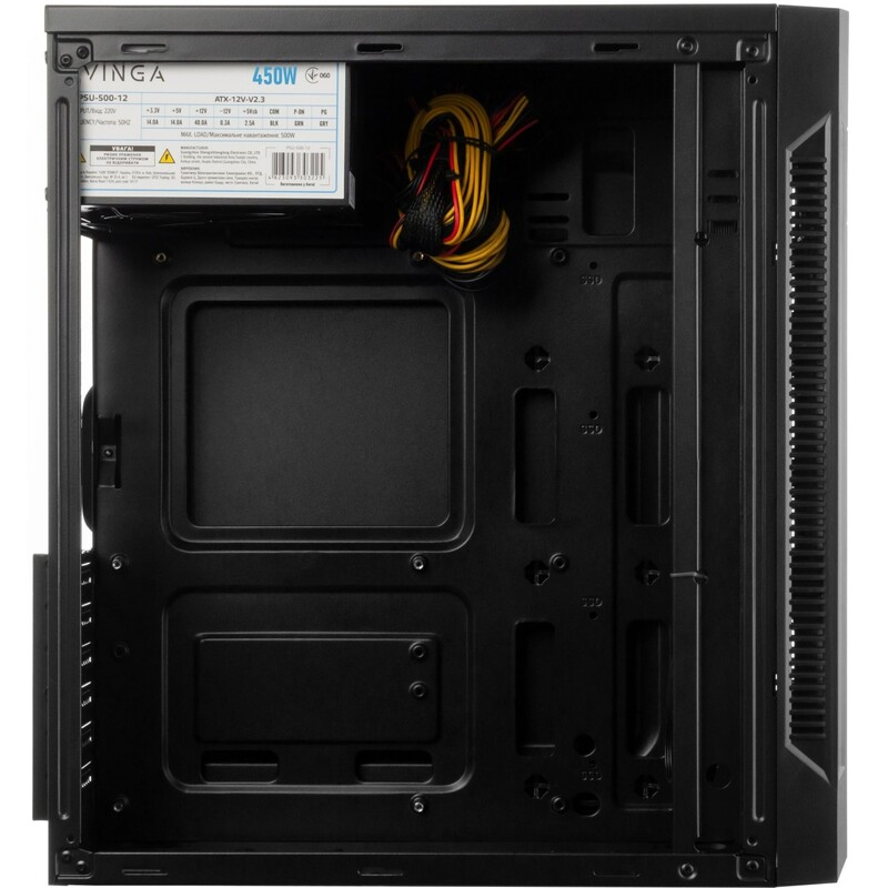 Корпус Vinga CS115-450W Black