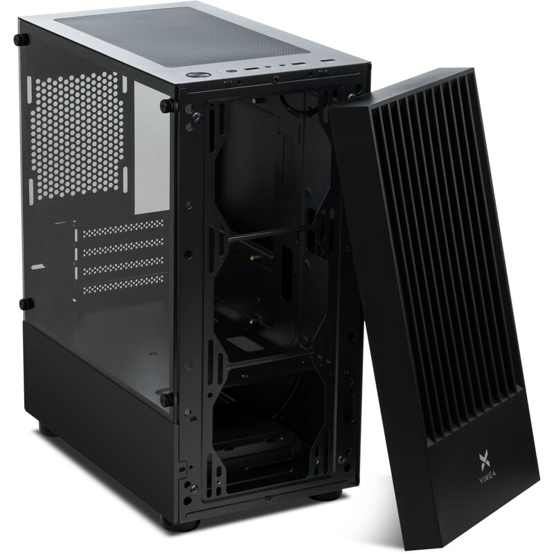 Корпус Vinga CS316B Black без БП