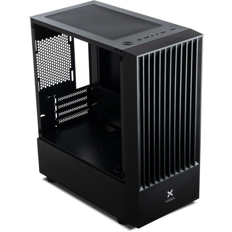 Корпус Vinga CS316B Black без БП