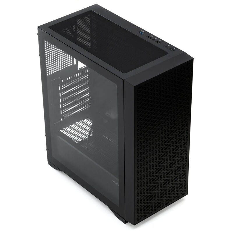 Корпус Vinga Munificent Black без БП