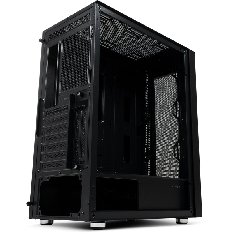 Корпус Vinga Tomcat Black без БП