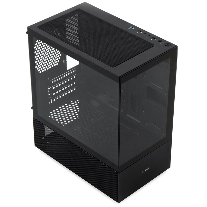 Корпус Vinga Recusant Black без БП