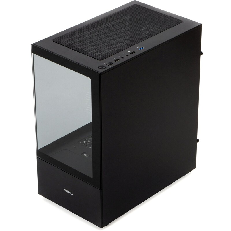 Корпус Vinga Recusant Black без БП