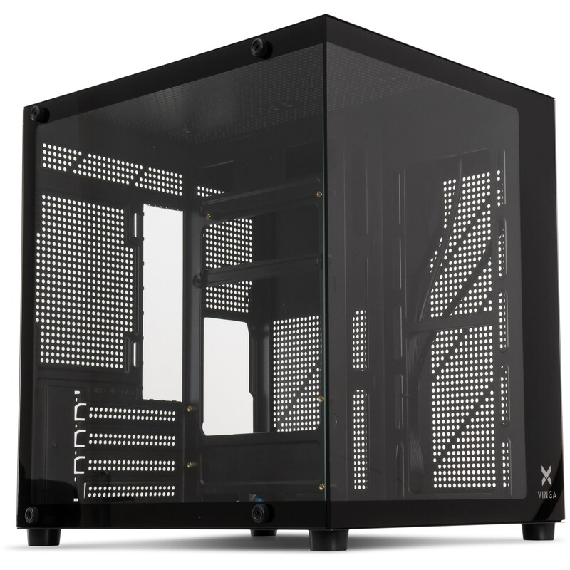 Корпус Vinga Heritage Black без БП