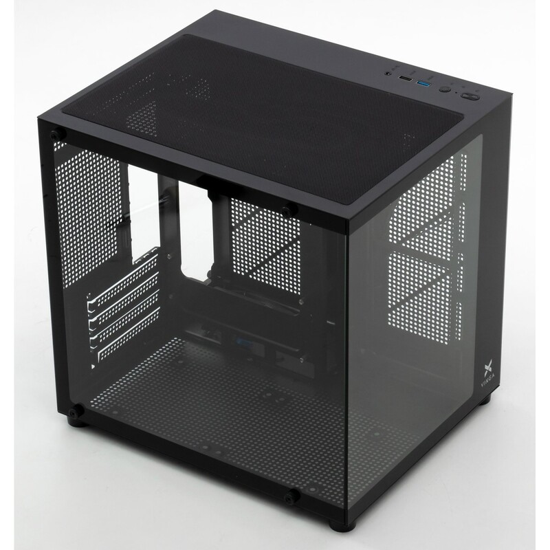 Корпус Vinga Heritage Black без БП