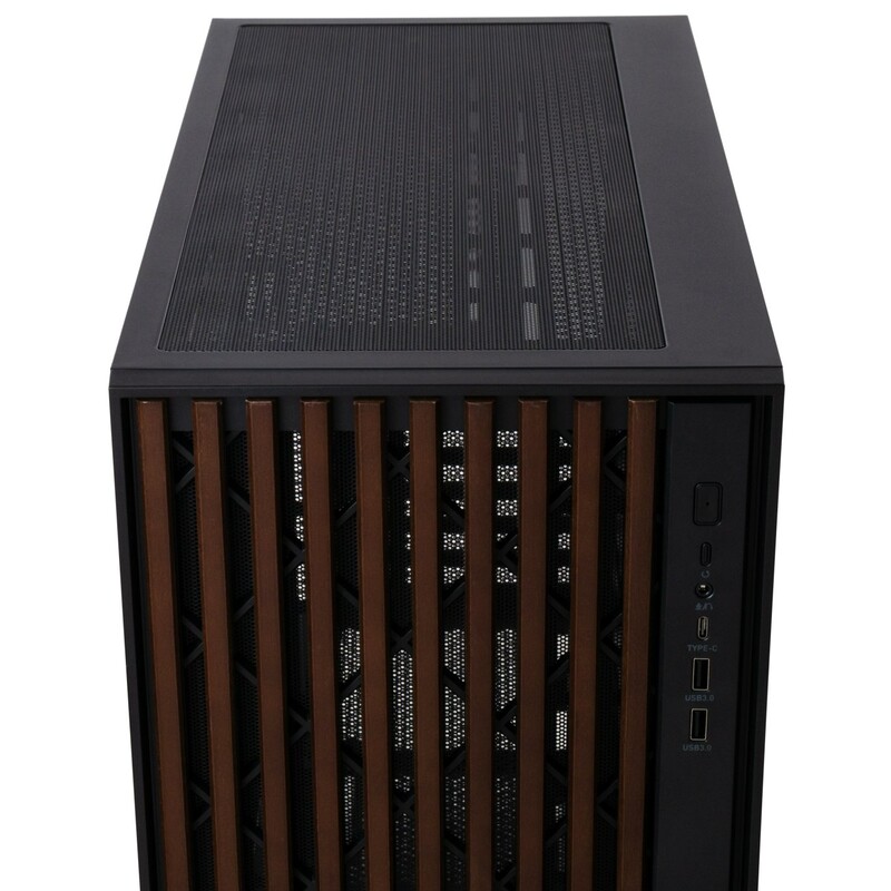 Корпус Vinga Linden Black без БП