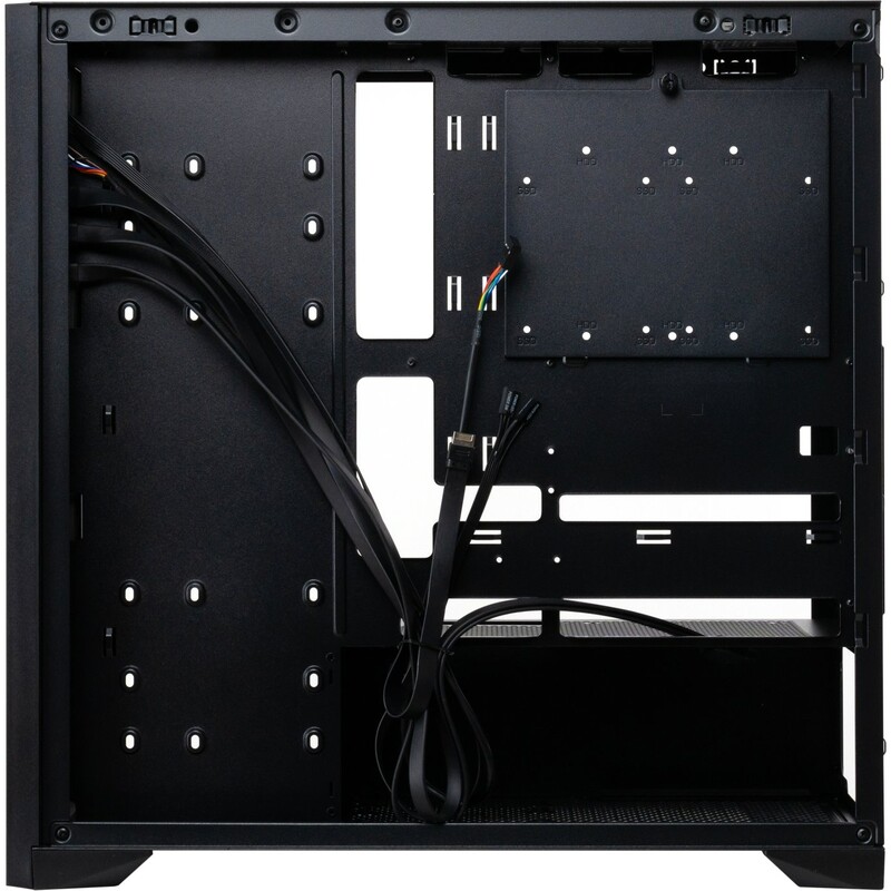 Корпус Vinga Linden Black без БП