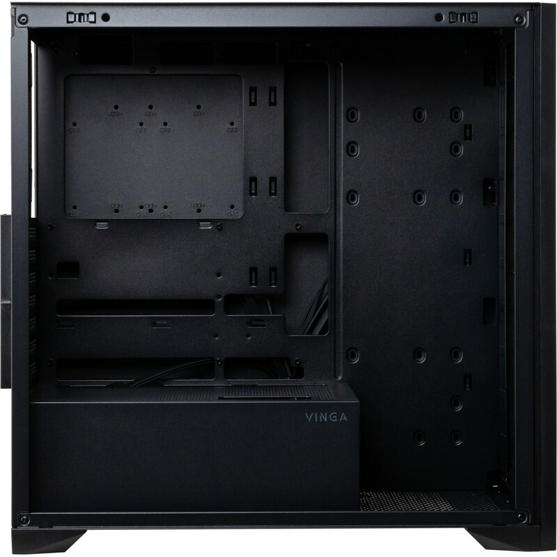 Корпус Vinga Linden Black без БП