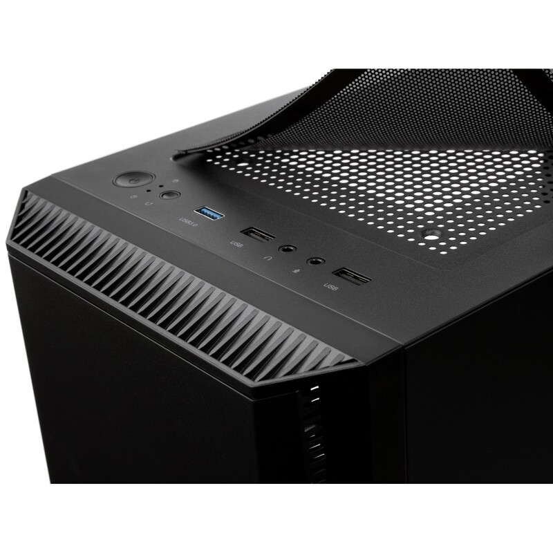 Корпус Vinga Vision II Black без БП