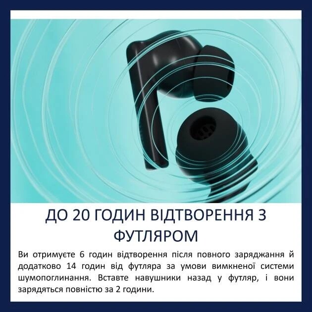 Bluetooth-гарнітура TWS Philips TAT2520 Black