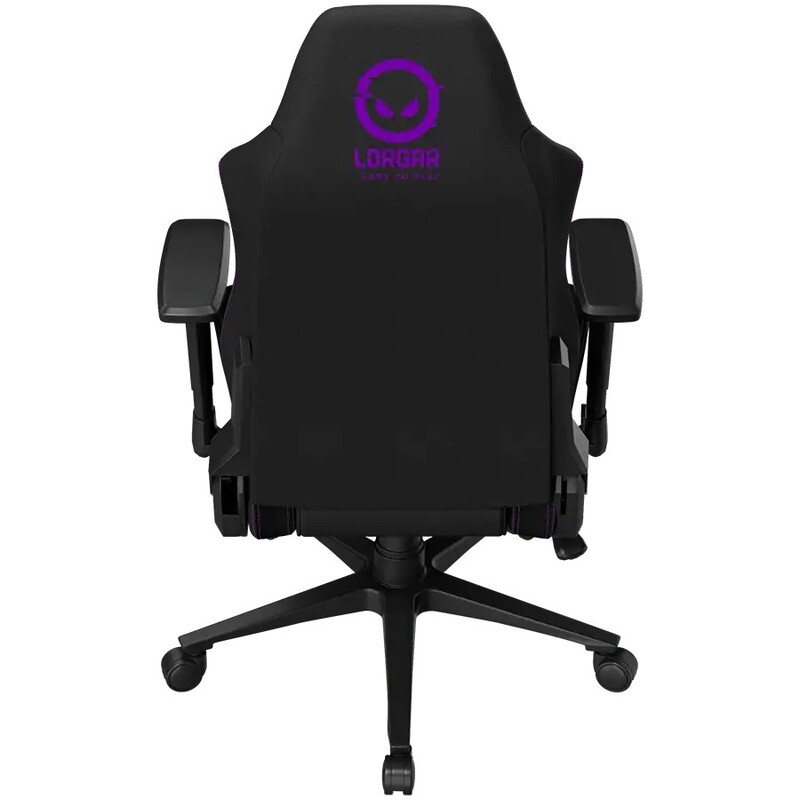 Крісло для геймерів Lorgar Pro CHA41 Black/Purple (LRG-CHA41-BK-PR)