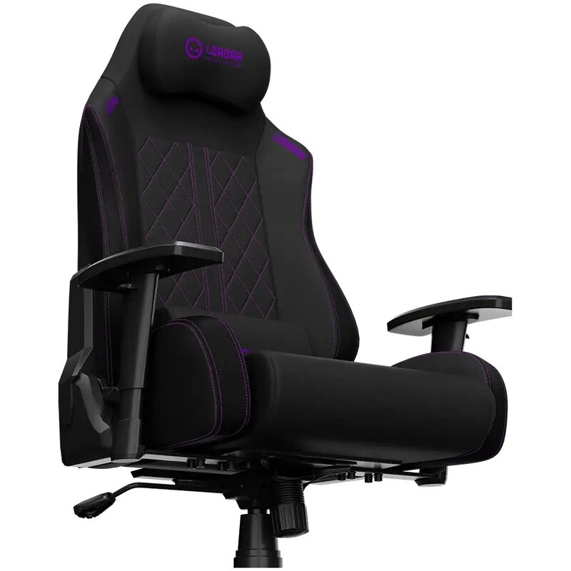 Крісло для геймерів Lorgar Pro CHA41 Black/Purple (LRG-CHA41-BK-PR)