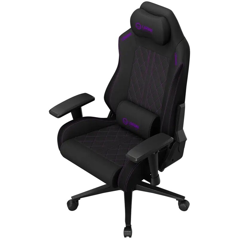Крісло для геймерів Lorgar Pro CHA41 Black/Purple (LRG-CHA41-BK-PR)