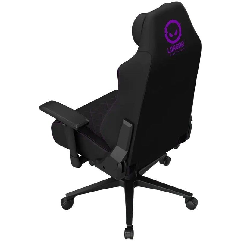 Крісло для геймерів Lorgar Pro CHA41 Black/Purple (LRG-CHA41-BK-PR)