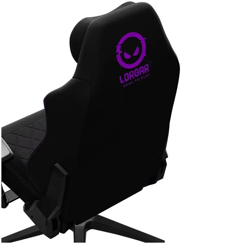 Крісло для геймерів Lorgar Pro CHA41 Black/Purple (LRG-CHA41-BK-PR)