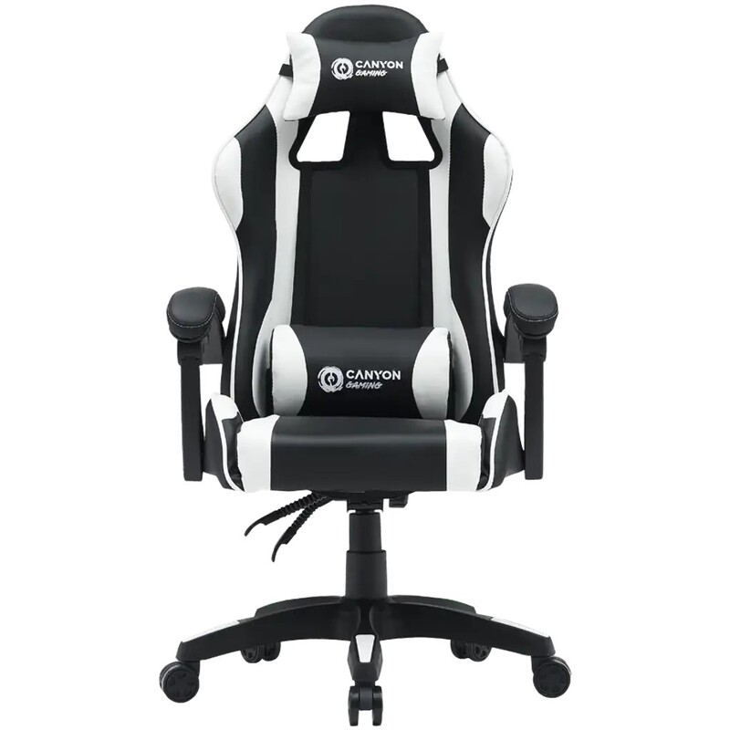 Крісло для геймерів Canyon Core SGCH2 Black/White (CNE-SGCH2W)
