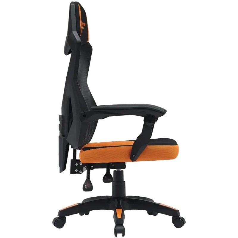 Крісло для геймерів Canyon Wave MCH02 Mesh Black/Orange (CNE-MCH02)