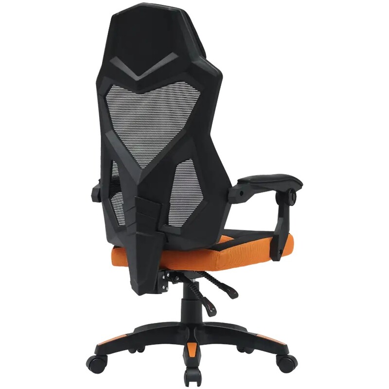 Крісло для геймерів Canyon Wave MCH02 Mesh Black/Orange (CNE-MCH02)