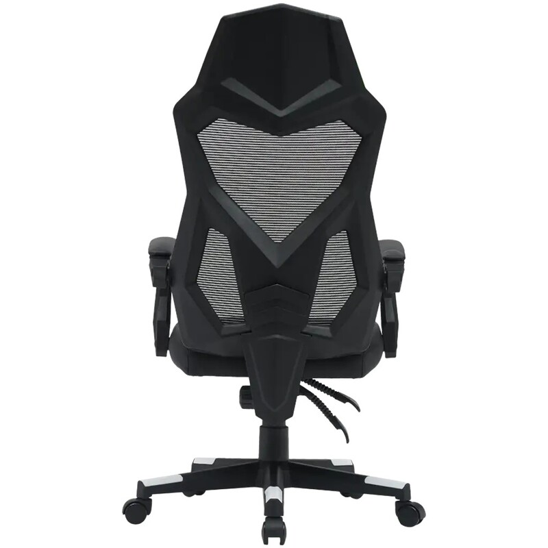 Крісло для геймерів Canyon Flow MCH01 Mesh Black/White (CNE-MCH01W)