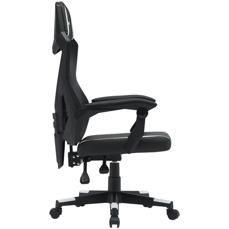 Крісло для геймерів Canyon Flow MCH01 Mesh Black/White (CNE-MCH01W)
