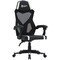 Фото - Крісло для геймерів Canyon Flow MCH01 Mesh Black/White (CNE-MCH01W) | click.ua