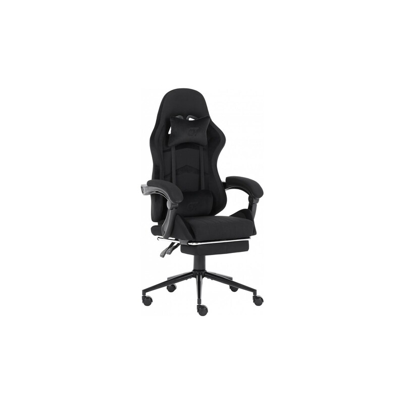 Крісло для геймерів GT Racer X-2324 Fabric Black Suede