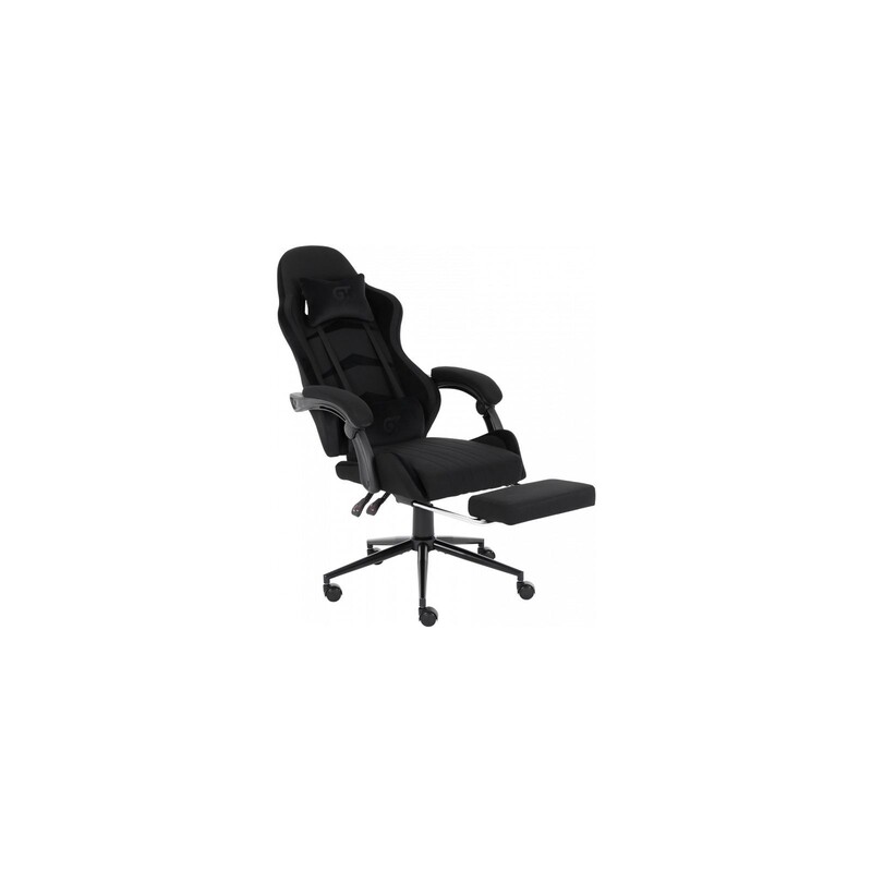 Крісло для геймерів GT Racer X-2324 Fabric Black Suede